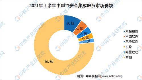 2021年上半年中国网络安全服务厂商收入规模高涨，网络与信息安全软件开发成关键驱动力